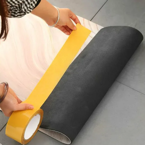 Miniatura 2 de Cinta adhesiva fuerte de malla de fibra de gasa de doble cara, adhesivo de pegamento de espuma, cinta de ropa de doble cara, cinta de tela para tela