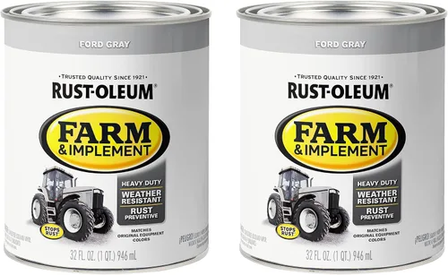 Miniatura 97 de Rust-Oleum 280131-6PK Pintura en aerosol para granjas e implementos, 12 onzas líquidas, color azul Ford, paquete de 6 Ford azul