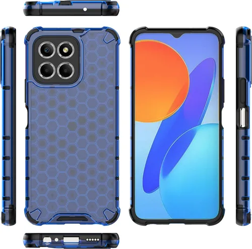 Miniatura 6 de Pzwoxukhov Funda para Huawei Mate 50 Pro, funda para Huawei Mate 50 Pro Honeycomb Anti-Drop Shock-Absorbing Case Negro