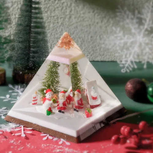 Miniatura 3 de LET'S RESIN Moldes piramidales para resina, moldes grandes de pirámide de silicona, moldes de resina de silicona para regalos conmemorativos