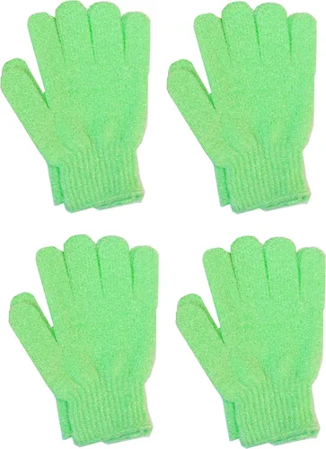 Miniatura 8 de Guantes de baño exfoliantes (4 pares) (solo azul)
