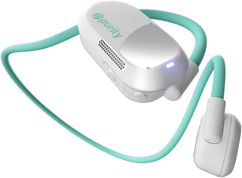 Miniatura 34 de Auriculares Purity Air de oído abierto - Auriculares inalámbricos Bluetooth de conducción de aire con micrófono dual para iPhone/Android - Comodidad