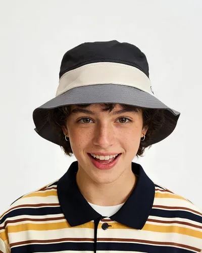 Miniatura 2 de Clakllie Cotton Fisherman Cap Unisex Bucket Hat Foldable Lightweight UV Protation Caps Hiking Travel Hats Outdoor Sports Cap
