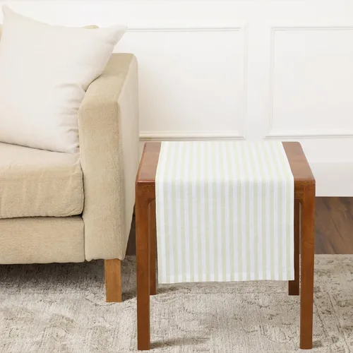 Miniatura 64 de Solino Home Camino de mesa de lino de 36 pulgadas – Amalfi Stripe 100% lino puro, camino de mesa azul marino y blanco, 14 x 36 pulgadas, ideal