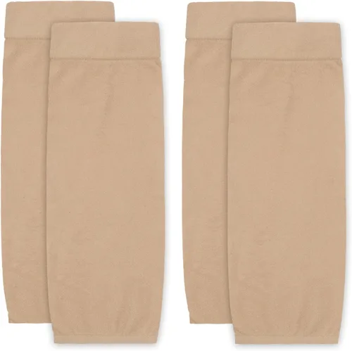 2 pares de mangas protectoras de compresión para el antebrazo para mujer, manga protectora de compresión para el antebrazo para mujeres y hombres