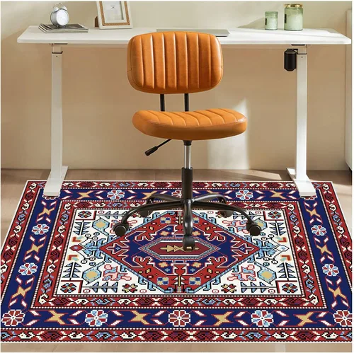 Miniatura 15 de Tapete para silla de oficina para suelo de madera dura, 36 x 48 pulgadas, tapete antideslizante para silla de escritorio para suelos duros, alfombra