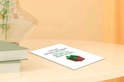 Miniatura 4 de Joycard Tarjetas de Navidad divertidas y humorísticas, tarjetas de felicitación de Año Nuevo, tarjeta de felicitación de Navidad para novio, novia