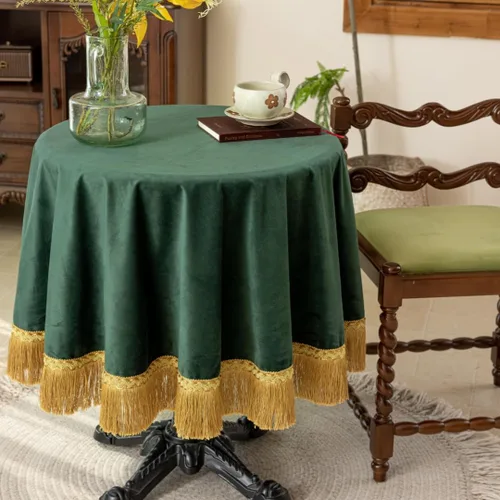 Miniatura 20 de F-CHU Manteles cuadrados pequeños de 36 x 36 pulgadas, mantel redondo pequeño de terciopelo color negro sólido para mesita de noche, mesita