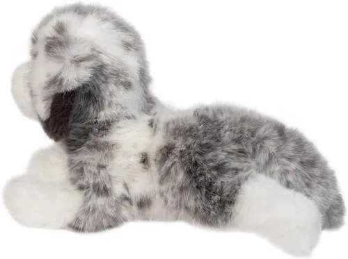 Miniatura 4 de Douglas Skylar - Peluche de pastor australiano, juguete realista DLux de 12 pulgadas para cachorros australianos, peluche azul suave para niños