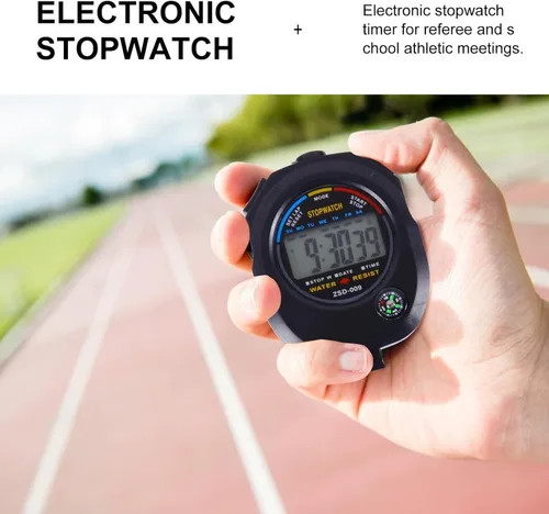 Miniatura 6 de Alasum Cronómetro de juego profesional con temporizador electrónico deportivo para árbitros, temporizador de partidos multifunción digital