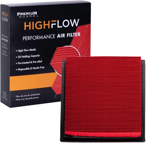 HIGHFLOW PA5824X - Filtro de aire desechable de alto rendimiento para motor | Compatible con Infiniti G37 2008-2013, Nissan 370Z 2009-2021, Infiniti