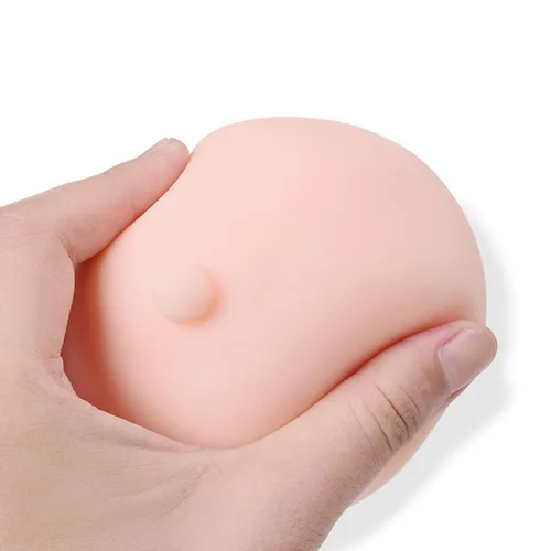 Miniatura 3 de Areola de silicona 3D para el pecho, 2 piezas de Amber Lash Tattoo Practice imitación piel y cuerpo para una experiencia realista de PMU