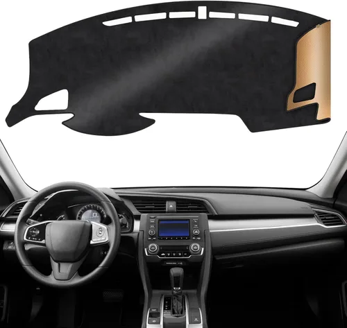 Miniatura 42 de TUCAREST Funda para salpicadero Compatible con Ch-Evy Silverado 1500/2500 HD/3500 HD 2019-2023, GM-C Sierra/HD 2500/ HD 3500 2019-2023, alfombrilla