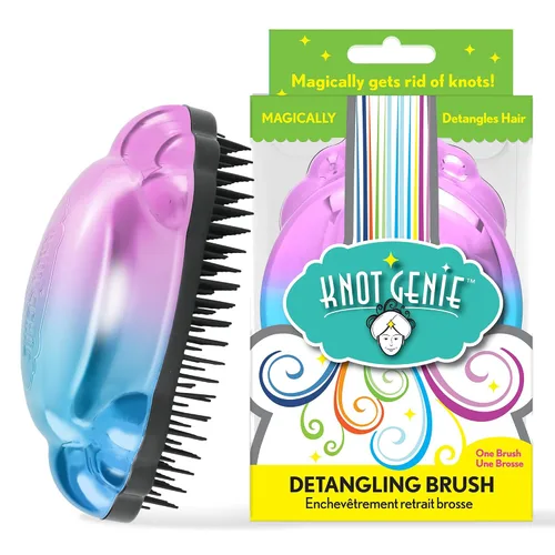 Miniatura 12 de Knot Genie, Cepillo para desenredar el cabello, Azul