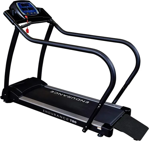 Body-Solid Endurance (T50) Caminadora de rehabilitación con motor de 1.5 HP para uso doméstico y comercial, cintas de correr de rehabilitación de