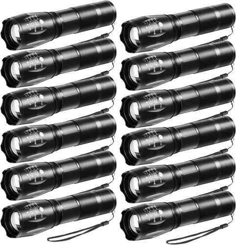 Miniatura 8 de Paquete de 6 pequeñas linternas UV de luz negra, linternas de luz UV de 395 nm, linterna LED portátil de luz negra, mini detector de luces negras