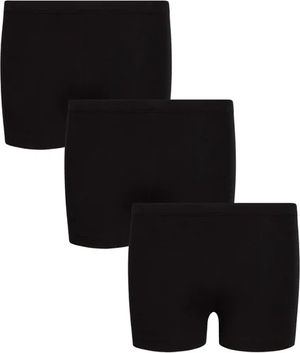 French Toast Pantalones cortos de ciclismo para niñas debajo del vestido, pantalones cortos de baile y volante
