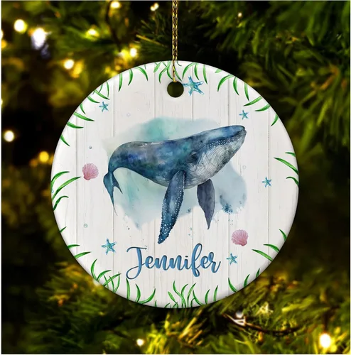 Miniatura 13 de Hyturtle Adorno de Navidad personalizado para los amantes de los ajolotes – Just A Girl Who Loves Axolotls Adorno de cerámica con nombre