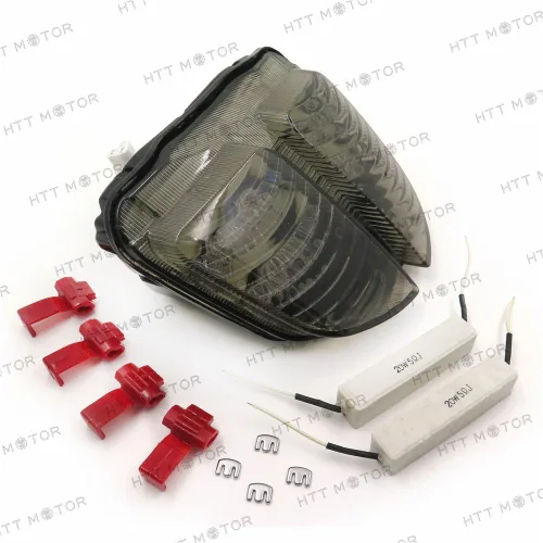 MT044 - Luz de freno trasera compatible con Suzuki Gsxr 600 Gsx-R600 750 Gsx-R750 Smoke 2006 2007