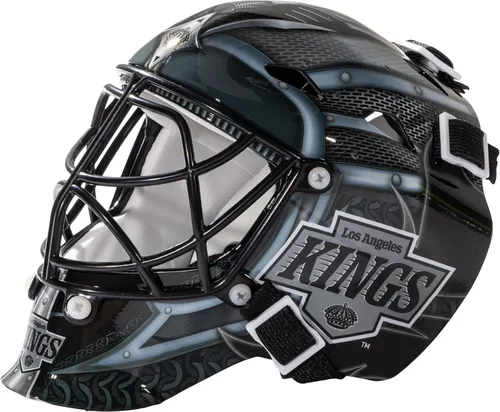 Miniatura 35 de Franklin Sports mini máscara para portero con logo de la NHL