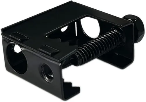 Miniatura 5 de Paquete de 100 abrazaderas de viga, ganchos de abrazadera atornillados de acero negro de 1/4 "-20 utilizados en combinación con gancho en J