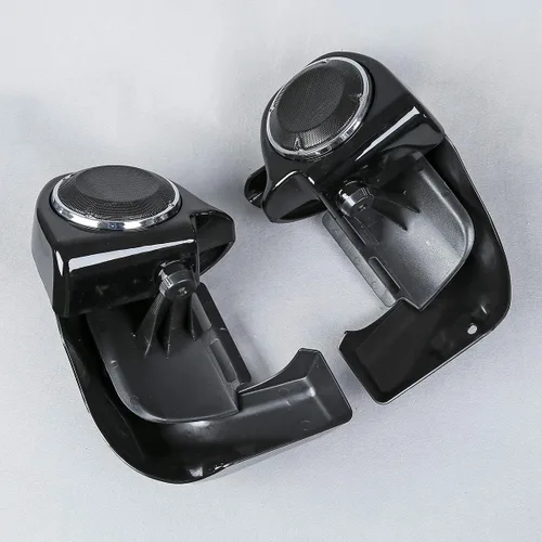 Miniatura 4 de Carenadura inferior ventilada para las piernas con caja de altavoces para Harley Davidson Touring FLT, FLHT, FLHTCU, FLHRC, Road King, Street Glide