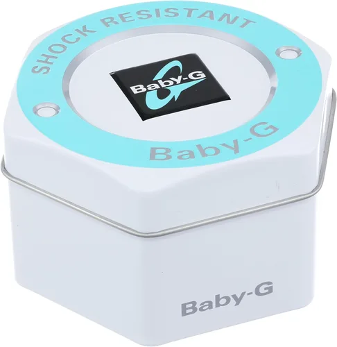 Miniatura 5 de Casio BA-1101ACR Reloj dorado de cuarzo de mujer con display digital-analógico y correa de resina