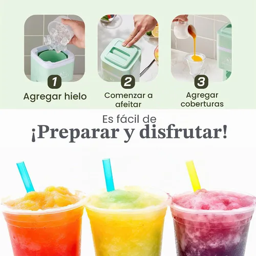 Miniatura 5 de Elite Gourmet Máquina de hielo y cono de nieve afeitado, ESI2215M, granizados refrescantes, Margaritas, Bebidas Boba, Cono de nieve y soporte