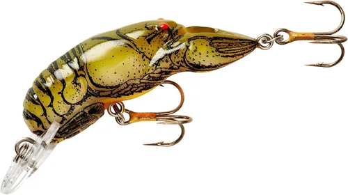 Miniatura 45 de Rebel Lures Cebo de Pesca Original Realista para Cangrejo Crankbait Nest Robber