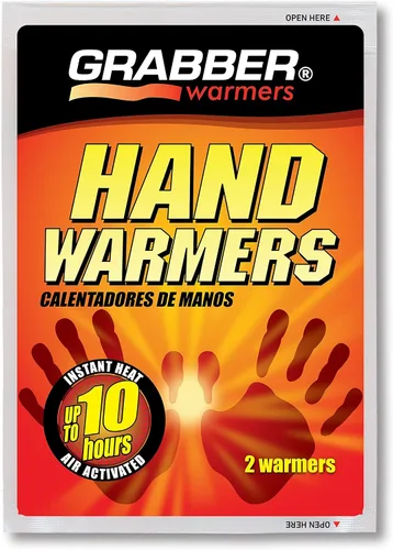 Miniatura 2 de Grabber Calentadores de manos de más de 7 horas, calor instantáneo activado por aire, caja de 40 pares