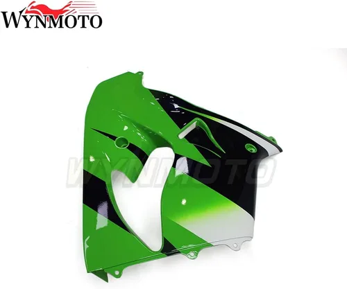 Miniatura 6 de Kit de carenado negro verde apto para Kawasaki 2000 2001 ZX-9R NINJA 00 01 ZX9R motocicleta ABS inyección de plástico Carrocería ZX9R-2000-16