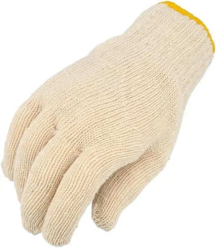 Miniatura 7 de PackagingSuppliesByMail PSBM Cotton String Knit Gloves, Hand Protection Lightweight Work Gloves