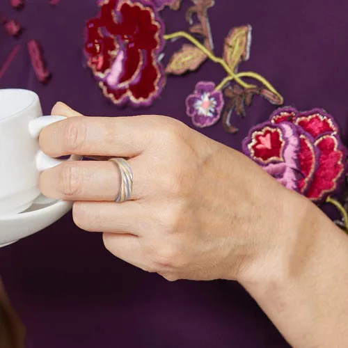 Miniatura 9 de (3 unidades) anillos de cobre magnéticos saludables para artritis para mujeres regalo para mujeres mamá esposa joyería mejor alivio del dolor