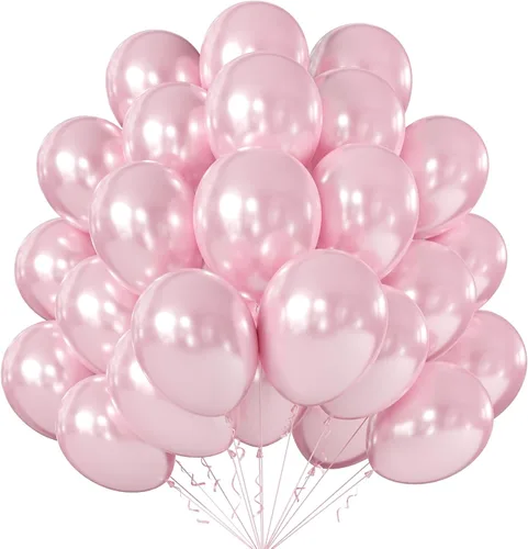 Miniatura 18 de KALOR Globos dorados champagne, 100 piezas de 5 pulgadas de globos mini de látex mate para arco de guirnalda de globos, decoración de cumpleaños