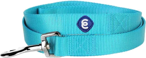 Miniatura 73 de Blueberry Pet Essentials - Correa de perro azul cambray para perros medianos - 5' * 3/4" Correa de nailon resistente Correa ligera