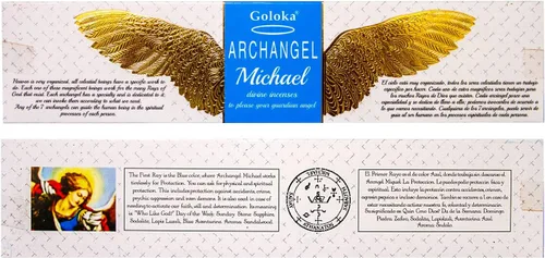Miniatura 6 de Colección de incienso de Arcángel Chamuel, Gabriel, Jophiel, Michael, Raphael, Uriel, Zadkiel 7 aromas distintos diseñados para cada arcángel