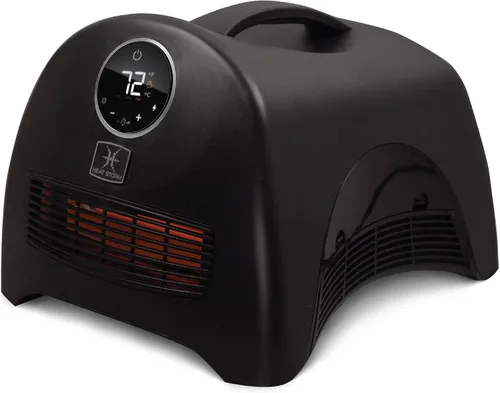 Miniatura 11 de Heat Storm Mojave - Calentador de Espacio Infrarrojo Portátil Ultraligero para Interiores - 1500 Vatios - Termostato Integrado y Sensor de Mojave