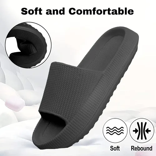 Miniatura 6 de Orthoshoes Sandalias de nube para niños y niñas, cómodas, con suela gruesa, antideslizantes, para ducha, baño, zapatos de playa de verano para niños