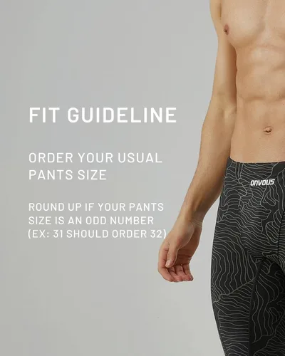 Miniatura 5 de Onvous Durable Lite Men's Swim Jammer Racing & Training Swimsuit Fast, Flexible, Comfortable