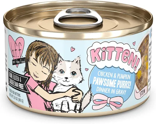 Miniatura 13 de Weruva Fórmula de gatito, pollo y atún en salsa, lata de 3 onzas (paquete de 12)