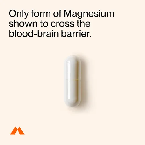 Miniatura 6 de Momentous Magtein Magnesio L-Treonato - Suplemento para el Apoyo Cerebral y el Descanso - Mejora la Función Cognitiva y la Calidad del Sueño