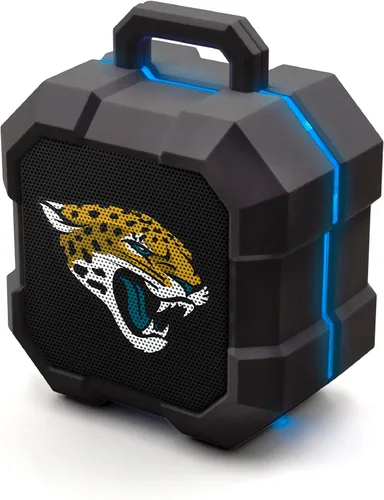 Miniatura 10 de SOAR NFL Shockbox - Altavoz Bluetooth inalámbrico LED, resistente al agua, IPX4, 5.0 Bluetooth con más de 5 horas de tiempo de reproducción, pequeño