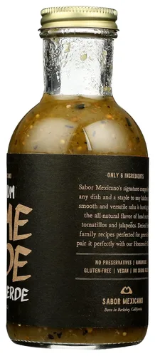 Miniatura 4 de SABOR MEXICANO Salsa verde casera, 13.2 oz