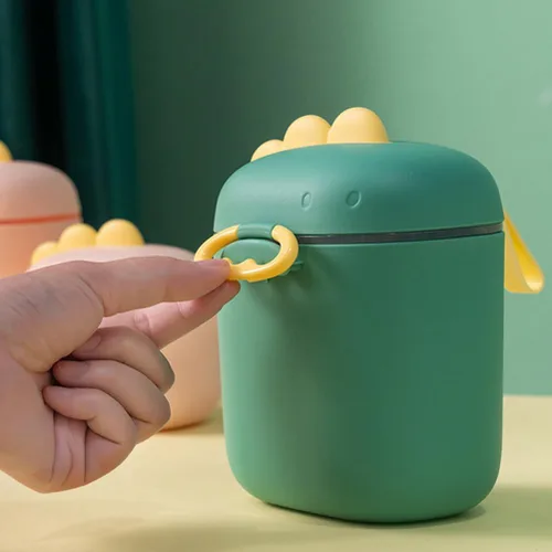 Miniatura 3 de Toddmomy Dispensador de fórmula Caja de leche en polvo con cuchara Contenedor portátil de alimentos para bebés de 4.33 x 4.13 x 3.34 pulgadas