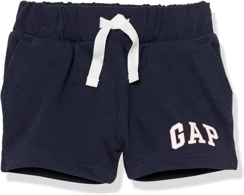 GAP Pantalones cortos con logotipo de bebé niña