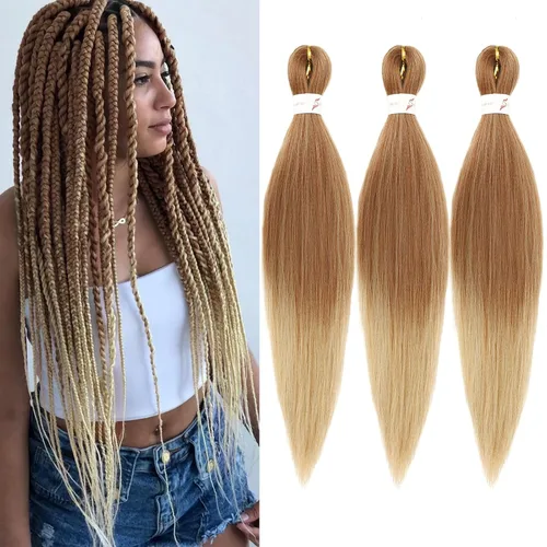 Miniatura 67 de Extensiones de cabello para trenzar preestiradas, color negro, 12 pulgadas, 8 paquetes de cabello natural para trenzar, fácil trenza, ajuste de agua