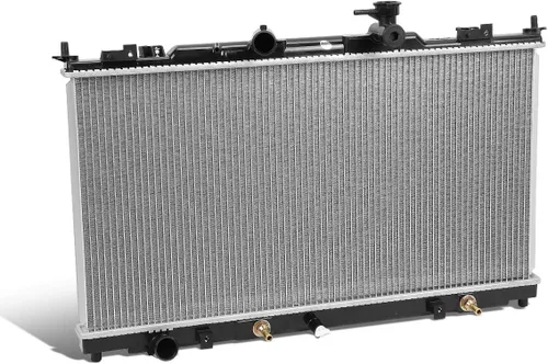 Miniatura 18 de Radiador Auto Dynasty compatible con Mazda MX6 626 2.0L 2.2L AT MT de 1992-1997, estilo de fábrica de 1 hilera, DPI 1323, núcleo de aluminio 92-97