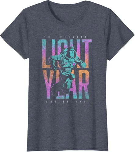 Miniatura 40 de Disney Pixar Lightyear Buzz Lightyear To Infinity And Beyond Camiseta, Negro