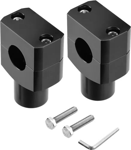 Miniatura 7 de KEMIMOTO Elevadores de manillar de motocicleta de 1 pulgada, elevadores de motocicleta de aleación de aluminio, altura de elevación de 1.5 pulgadas