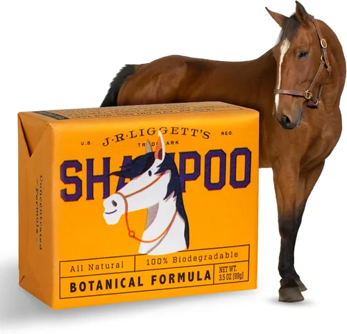 Miniatura 7 de J·R·LIGGETT'S Champú líquido de caballo botánico para pieles sensibles Fórmula de champú biodegradable hipoalergénico para caballos 100%